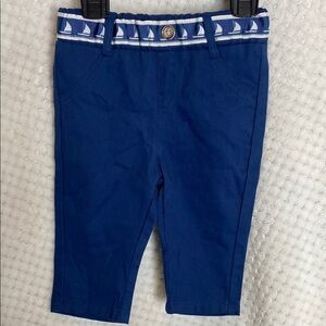 Beetle & Thread Nautical Blue Boys Pants preppy style